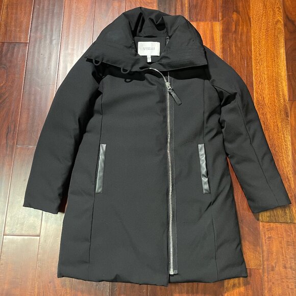 Oversized Derek Lam $650 Down Black Puffer Parka S/P - Picture 9 of 13